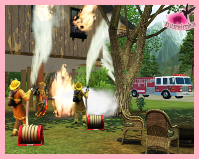 Огонь в мире The Sims 3 Огонь в мире The Sims 3